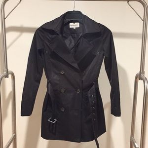 Parisian black Peacoat